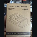 Nový audio zesilovač AK-280