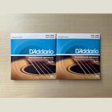 2x D'Addario EJ16 12-53 struny pro akustickou kytaru
