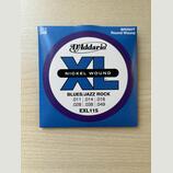 Struny D’Addario XL EXL115 Blues/Jazz Rock 11-49