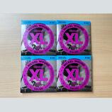 4x D'Addario EXL120 9-42 struny pro elektrickou kytaru