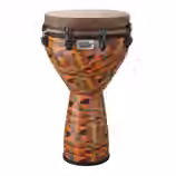 Remo Mondo DJ-0014-PM 14" Key-Tuned Djembe, Kintekloth+obal