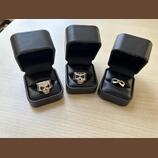 Acme Brand – sada 3 prstenů Johnny Depp Skull Rings