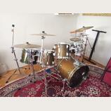 Ludwig Standard 1997 smaragdová zelená + Zildjian Avedis