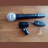 Mikrofon OMNITRONIC M-60+bezdrátový vys.-přij.