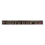 Černý rackový procesor s nápisy MDC 2001 STEREO MASTER DYNAMICS CONTROLLER a logem ART Applied Research & Technology Inc. Přední panel obsahuje řadu…