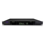 Černý rackový zvukový interface s nápisy Avid, PRO TOOLS | CARBON. Přední panel obsahuje několik ovládacích knoflíků, tlačítka a LED indikátory úrovn…