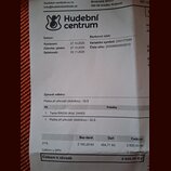 Fotografie vyobrazuje fakturu od společnosti Hudební centrum s.r.o. v Hradci Králové. V seznamu položek je uveden produkt Tama RW200 (Kód: 24443). Ce…