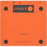 Oranžový obdélníkový přístroj s nápisem P-SPLIT a LEHLE. V horní části jsou viditelné nápisy ISO, DIR a dvě symboly v kroužcích. Dole je uveden text…
