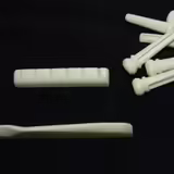 Kostěn&aacute; sada pro akustickou kytaru , NUT, sedlo, kol&iacute;čky 