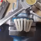 Kostěn&eacute; kol&iacute;čky  5,5mm pod hlavou