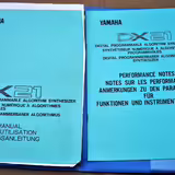 YAMAHA DX21: kompletn&iacute; manual