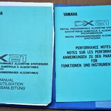 YAMAHA DX21: kompletní manual
