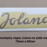 Samolep&iacute;c&iacute; n&aacute;pis Jolana