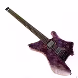 Eart Guitars,  Headless Electric Guitar , Purple  Finish 