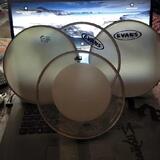 Dw drums & Evans & Remo Encore vše  8"