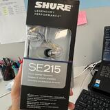 SHURE SE215 (CL)-nepoužité,nerozbalené (Posielam SK/CZ)