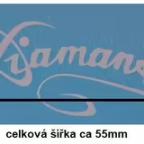 Vodov&yacute; obtisk Diamant, Studio, IRIS a n&aacute;pisy Jolana 