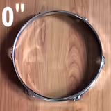 Ocelov&aacute; pochromovan&aacute; obruč na bic&iacute; 10"