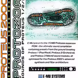 E-MU karta 9082:Protozoa 16 MB ROM pro Proteus 2000 s&eacute;rie