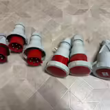 Kabelov&eacute; 400V z&aacute;suvky + vidlice 32A 5ti kol&iacute;k