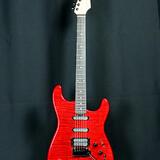 LAKLAND SKYLINE 65-S GUITAR HSS, Red Translucent, Ebony