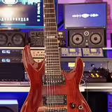 Sedmistrunka - ESP LTD H-207 Trans Red (v&yacute;měna možn&aacute;)