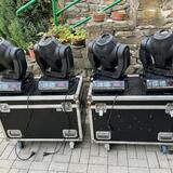4x Futurelight MH660 spot + 2x case