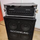 Profi basový aparát Glockenklang – Heart Rock + Quattro 4×10