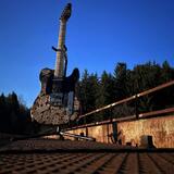 Elektrická kytara Telecaster pyrografie 