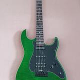 Jet Guitars JS-450 Rosewood, Transparent Green