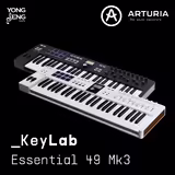 Arturia KeyLab Essential 49 MK3 čern&yacute; - 100% stav