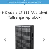 HK Audio L7 115 FA aktivní fullrange reprobox