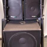 Ibiza SUB18A+CUBE1812 + stojany