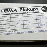 Tůma pickups Custombucker 58
