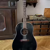 Raritn&iacute; 1990 Gibson J-45 Factory Black! 4 vyroben&yacute; kus