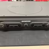rack zesilovač Samson Servo 300 + bedny Omnitronic