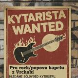 Rockpopová Kapela hledá sólového kytaristu/ku Vrchlabí