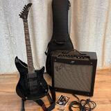 Epiphone EM-2 custom prophecy + Fender mustang II 40W