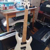 7str. kytara Harley Benton R-457MN WH MultiScale