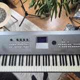 YAMAHA MM8 88kláves Workstation synthezator+Yamaha QS300 