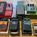 Efekty Boss, Digitech, Ibanez, EHX, Dunlop a Behringer
