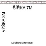 Koupím starší traverzy - rampu. Šířka 8m / výška 3m
