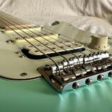 Fender American Performer Strat HSS USA – Satin Surf Green