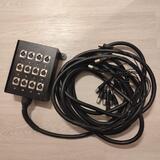 Multipárový kabel - 12XLR/10m