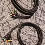 2x multikabel 8x jack 6,3 mm