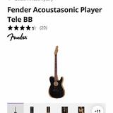 Kytara Fender Acoustasonic Player Tele
