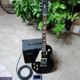 Kytarový set pro LEVÁKY: Harley Benton (Les Paul) + kombo