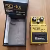 Boss SD-1w super overdrive Waza Craft