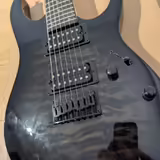 Ibanez GRG7221QA-TKS Transparent Black Sunburst