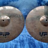 Hi- hat 13 " , činel 16 " crach zn. UFIP - supernova